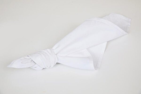 Table Napkin – White Damask